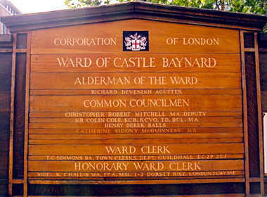 London ward officers